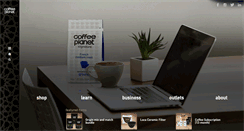 Desktop Screenshot of coffeeplanet.com
